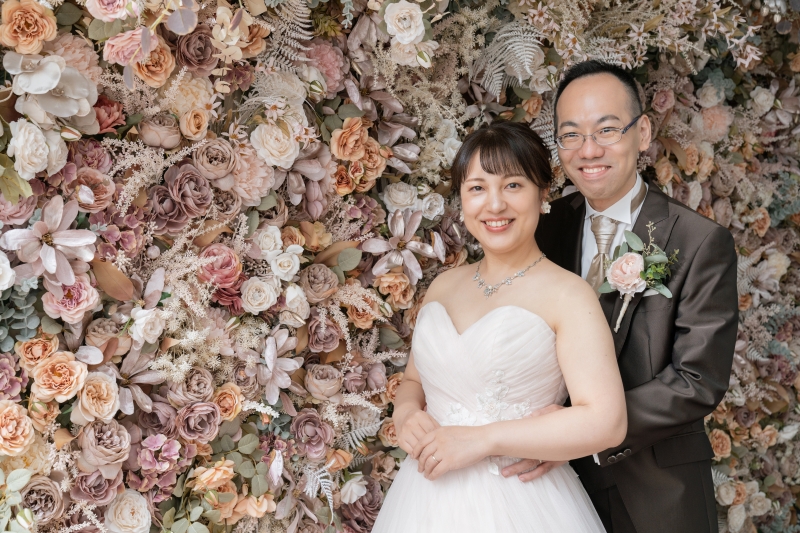 花壁でぎゅっと