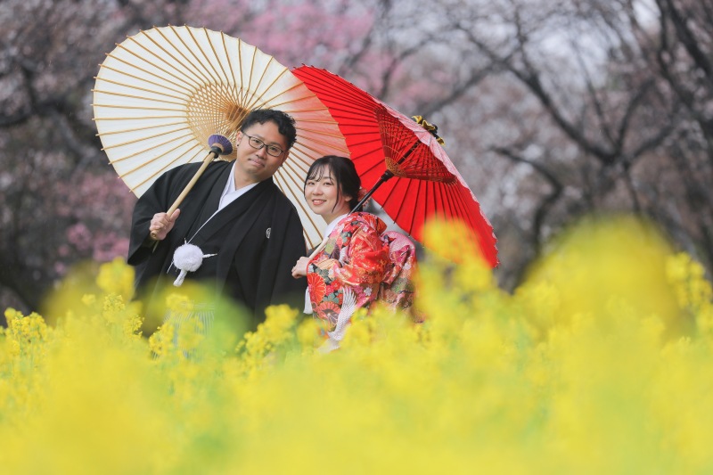 ぎゅっと寄り添って