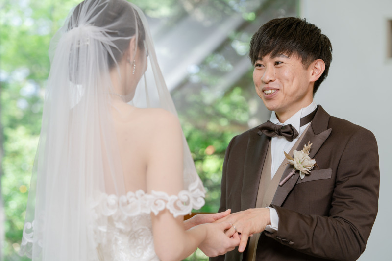 嬉しそうな笑顔