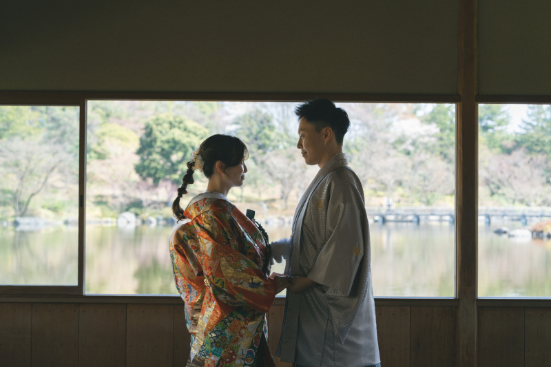 シルエットでしっとり