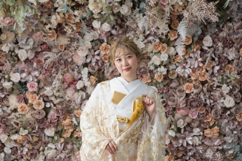 ご新婦様のソロショット