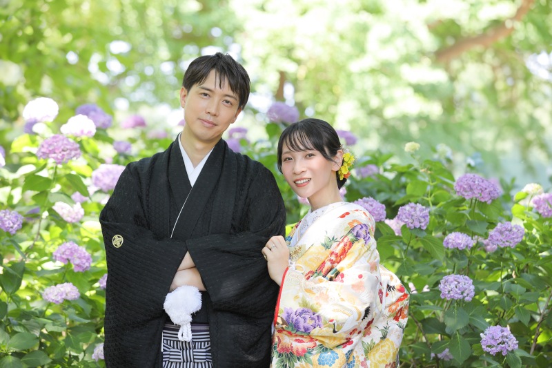 昭和記念公園の紫陽花
