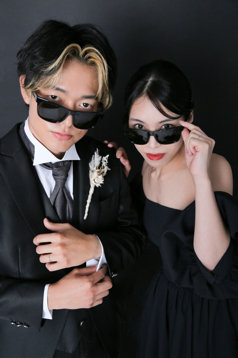 サングラスでカッコよく!