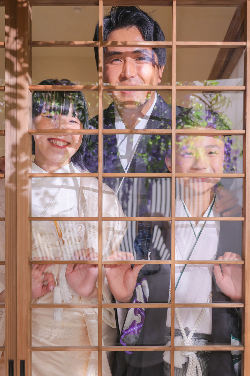 窓から覗いてみた!