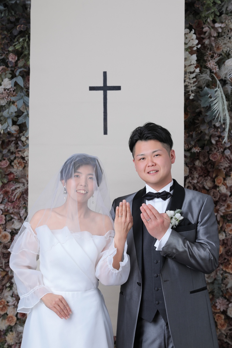 指輪のお披露目！