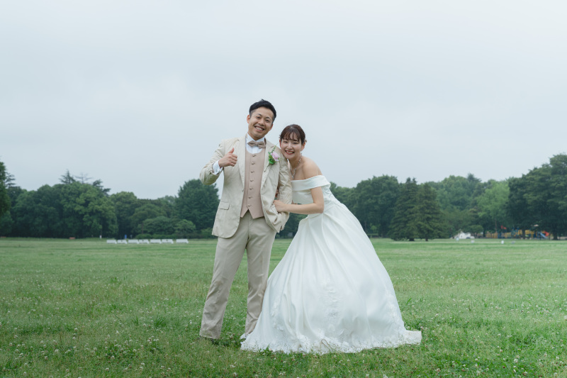 洋装にお着替えして