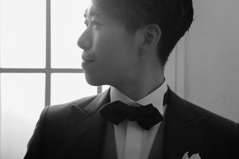 ご新郎様のソロショット。パート2