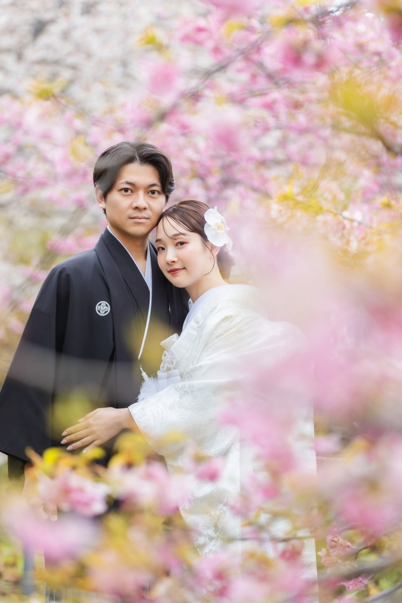 さくらにつつまれて