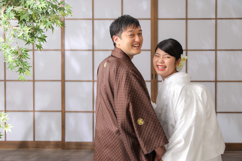 振り向きショット