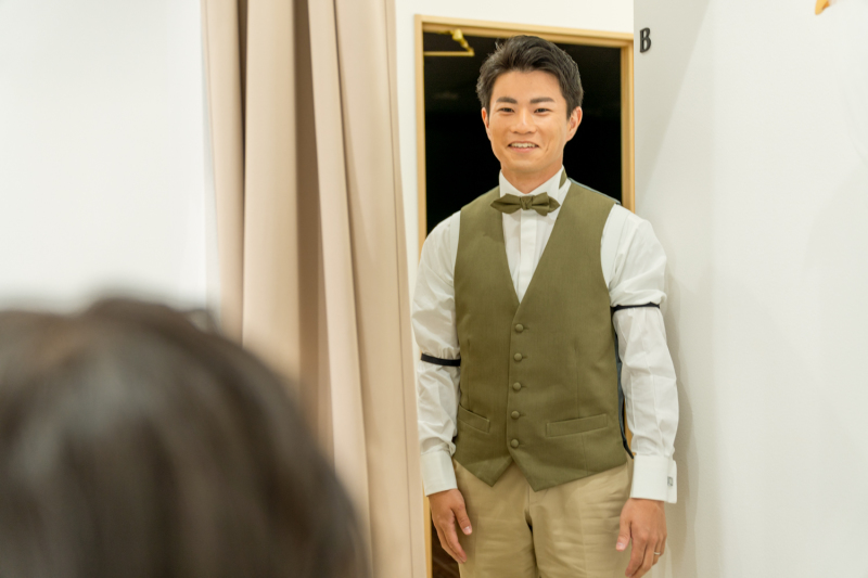 新郎様もびっくり