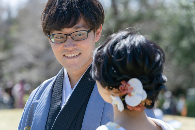 ご新郎様のソロショット