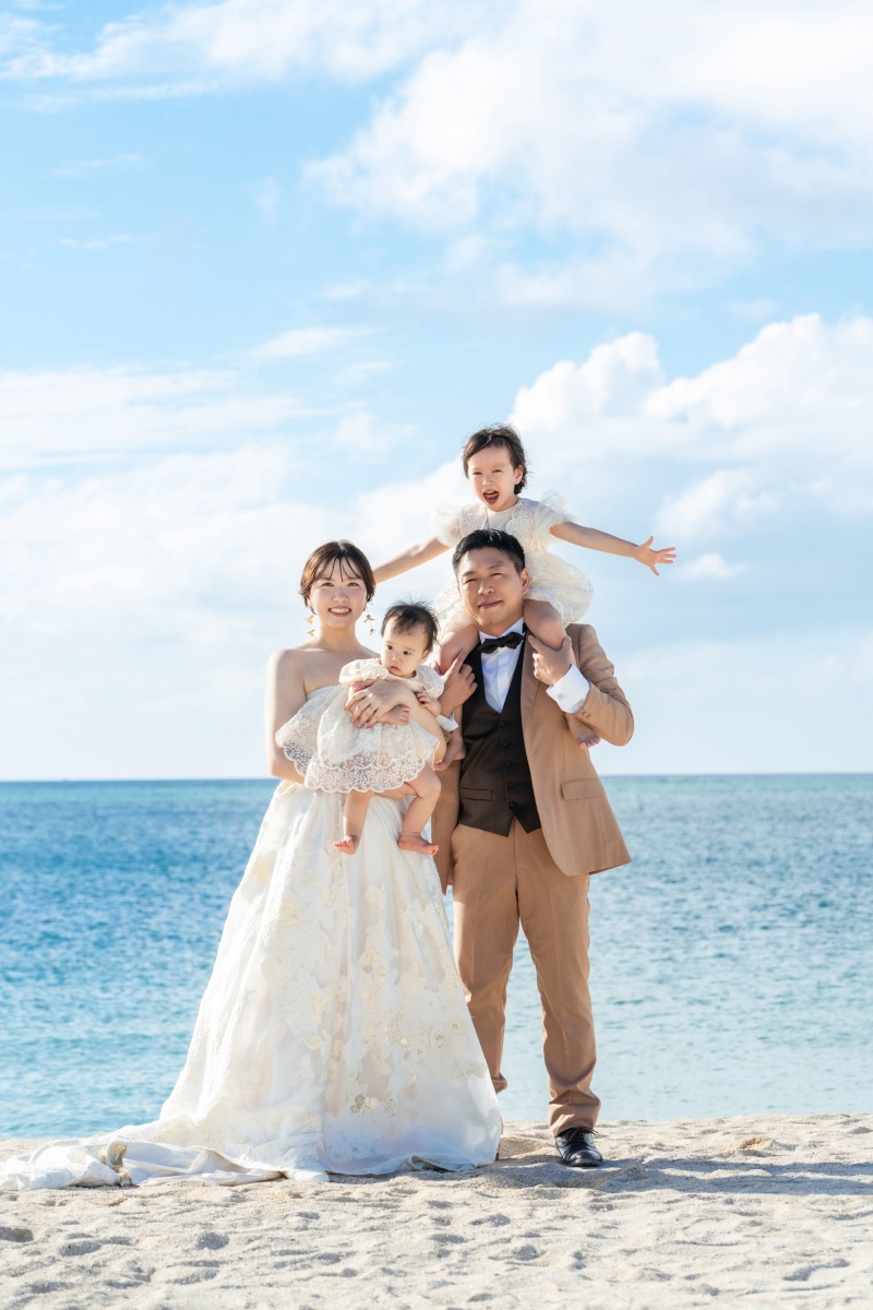 パパの肩車は気持ちいい!!