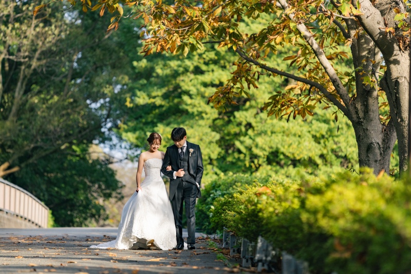 歩いている雰囲気で