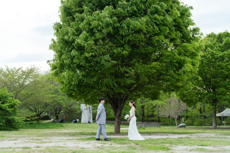 大きな木の下で