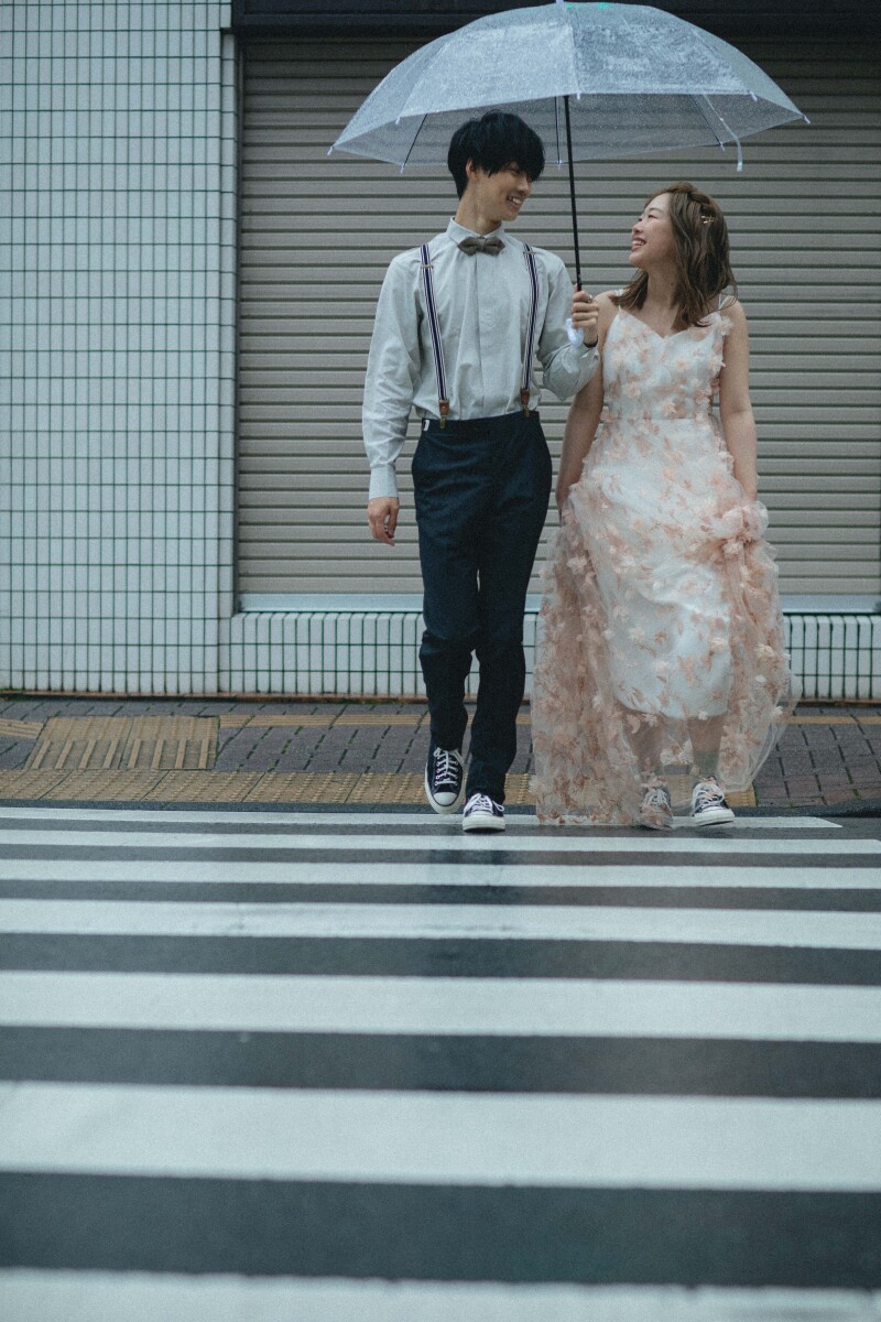 雨の雰囲気もいい