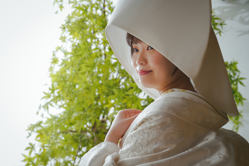 綿帽子でソロショット