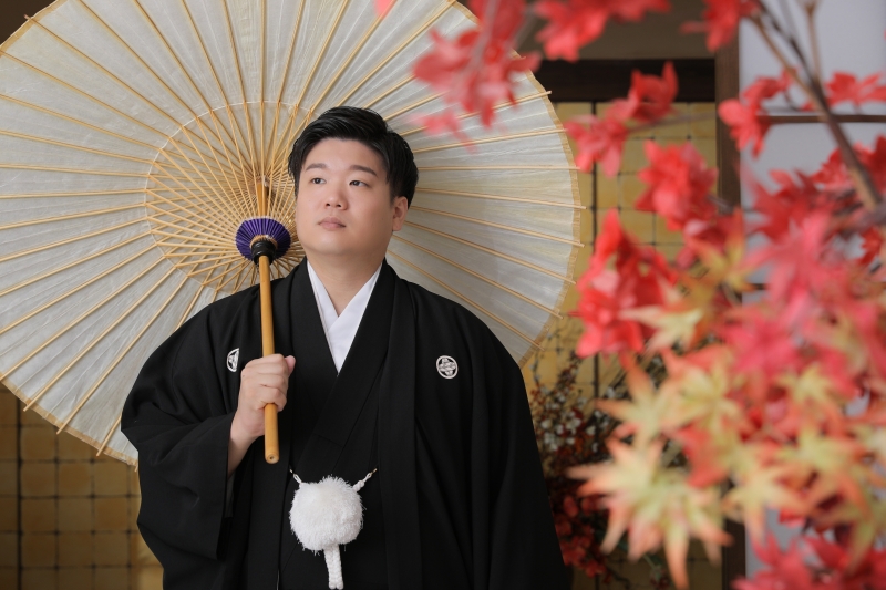 ご新郎様のソロショット