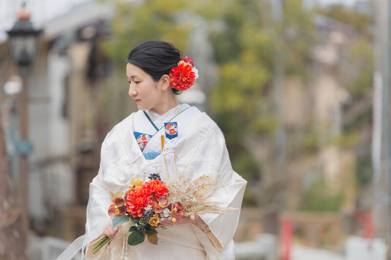 ご新婦様のソロショット