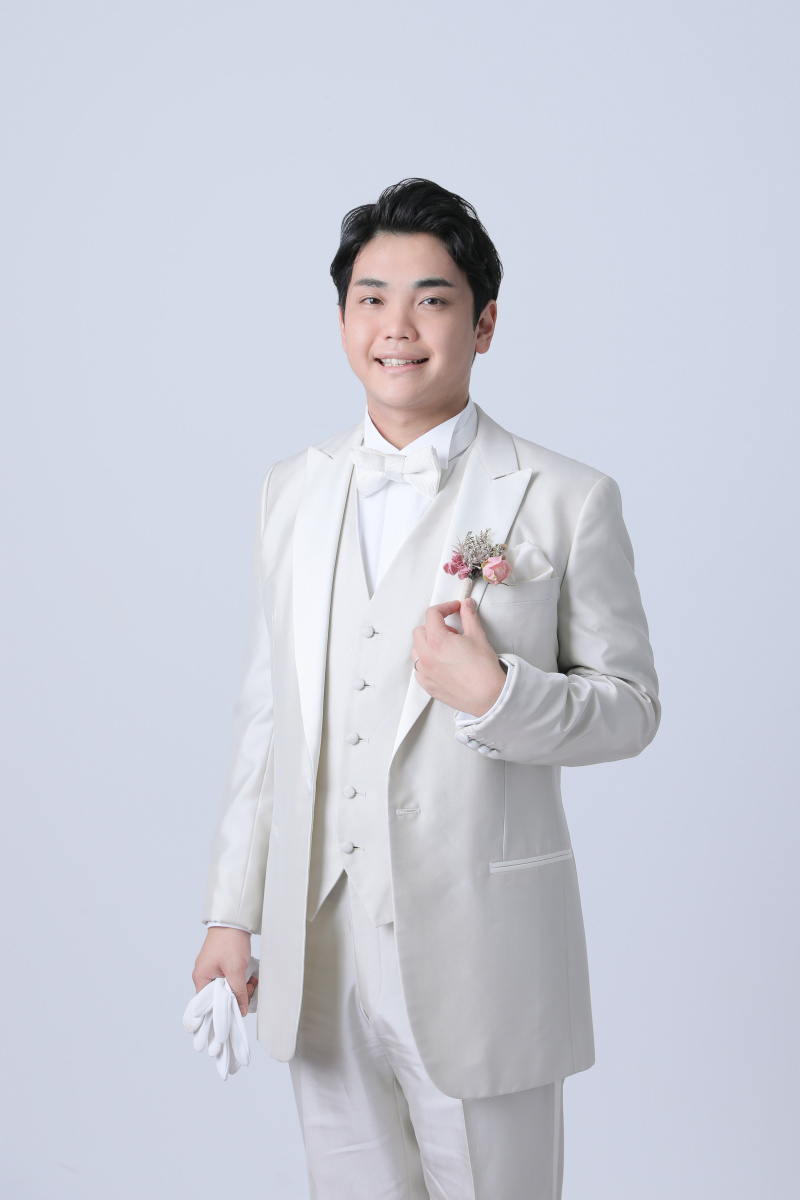 ご新郎様のソロショット