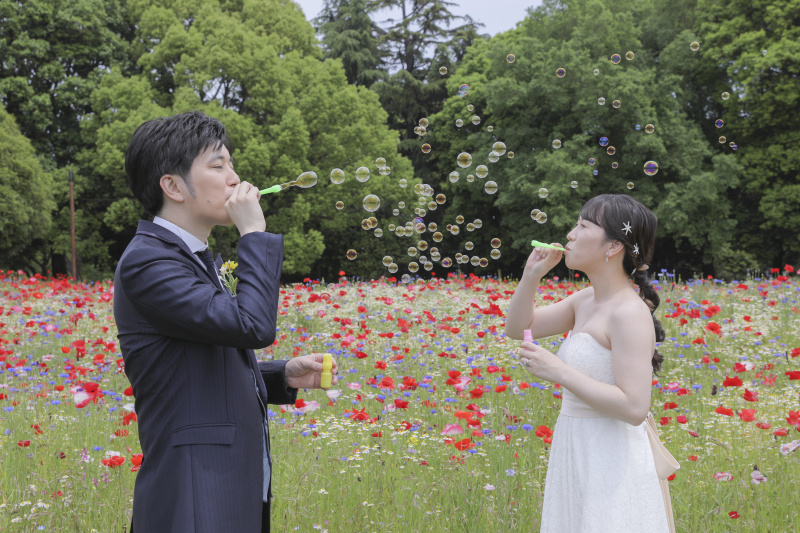 お二人が残したい写真を元気よく撮影してきました!