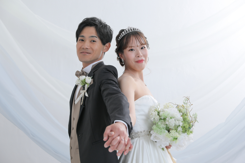 お手繋ぎショット