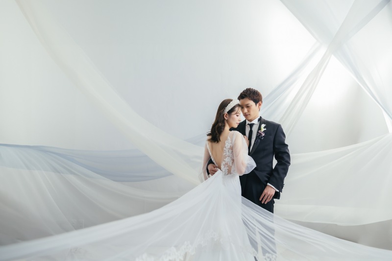 レース布でロマンティックに