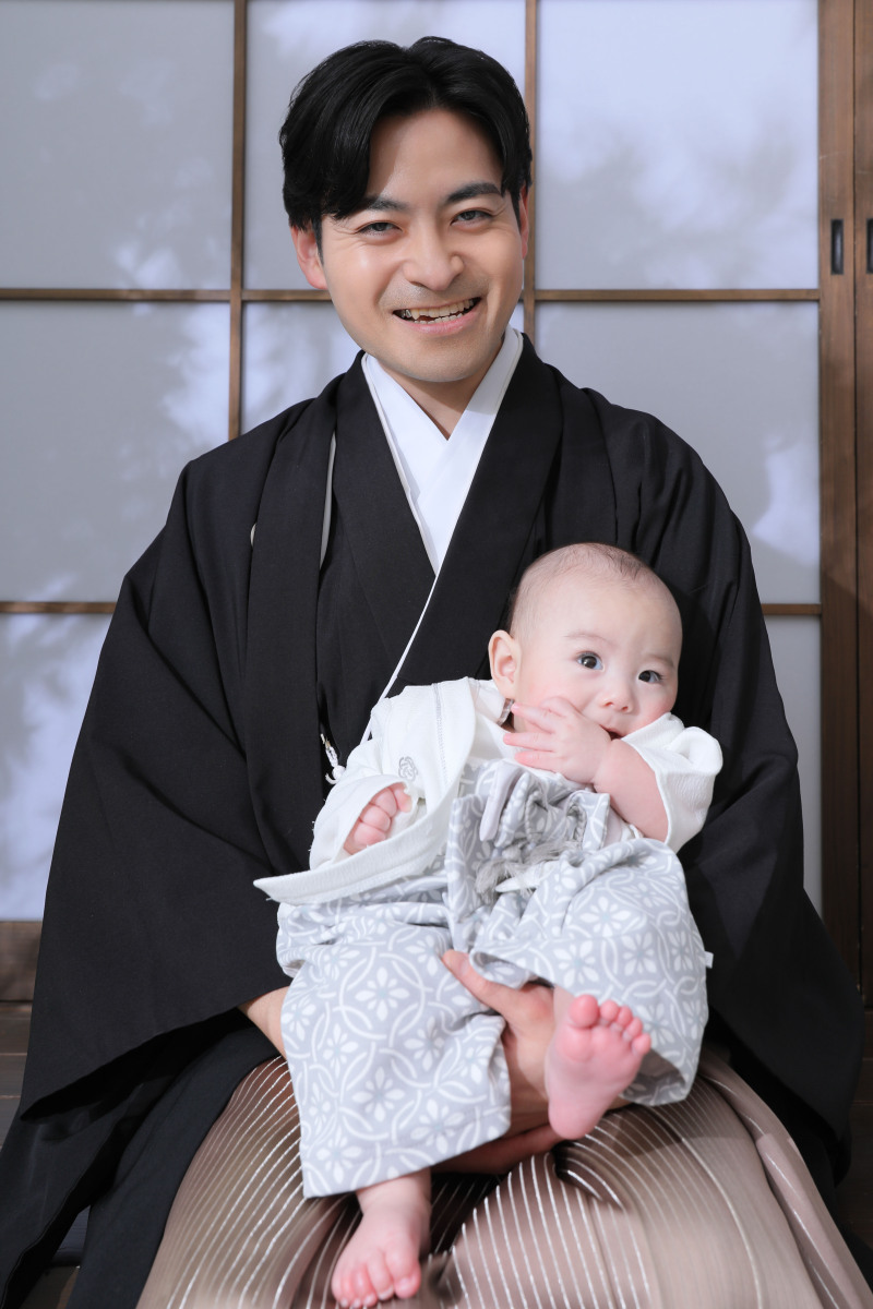 ご新郎様とツーショット