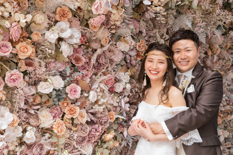 花壁でもぎゅっ