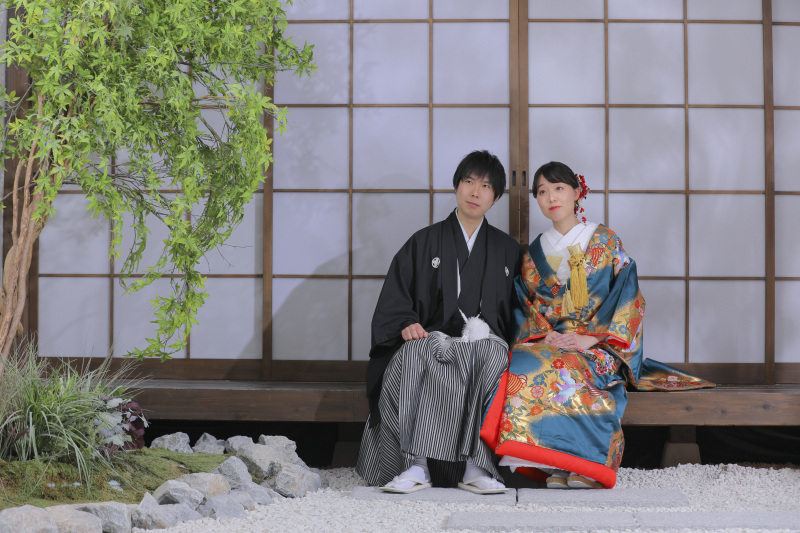 縁側でゆっくり。