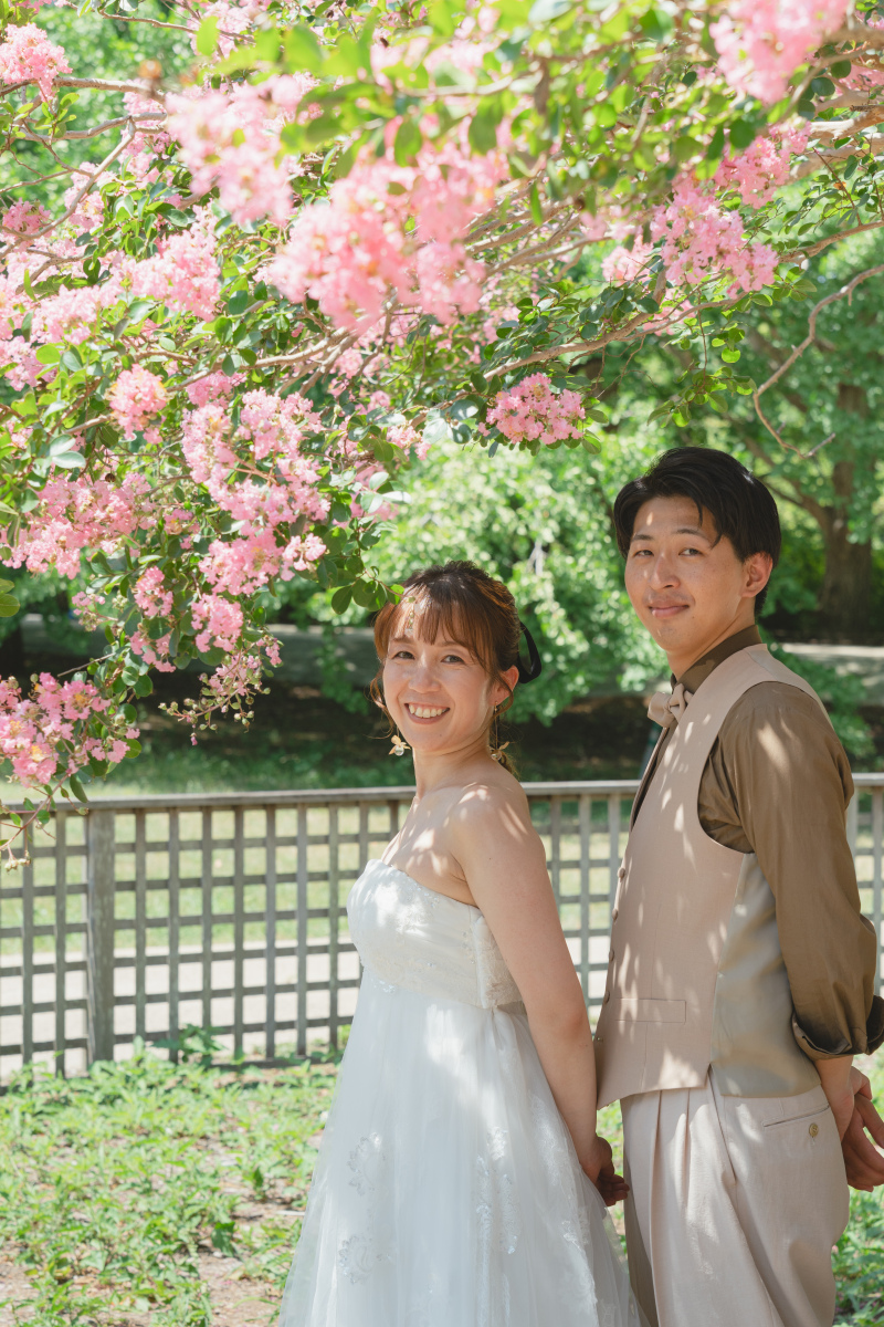 サルスベリとも一緒に