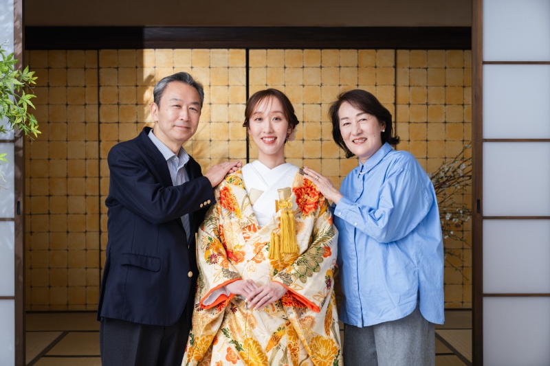 ご新婦様ファミリー