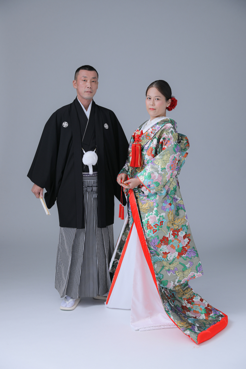 和装にチェンジ