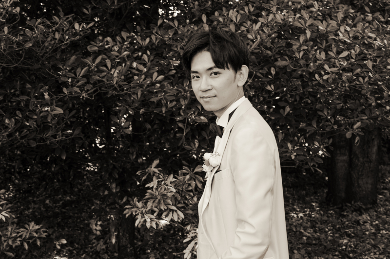 ご新郎様ソロショット