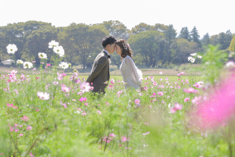 おでこコツン。