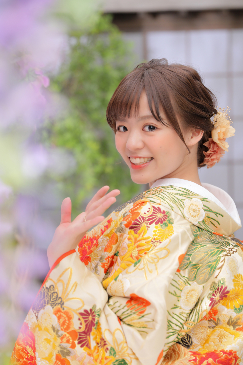 振り返りショット