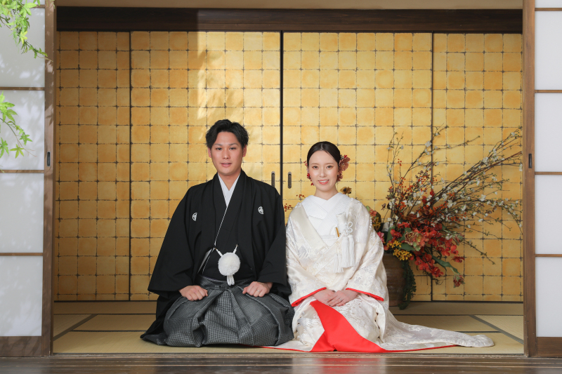 白無垢にお着替え