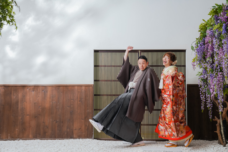 新郎様の表情に注目