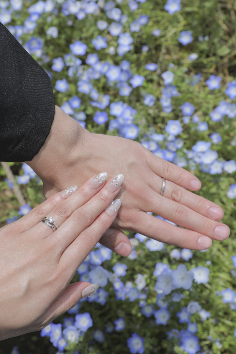 手元ショット。