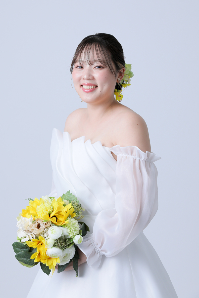 ご新婦様のソロショット