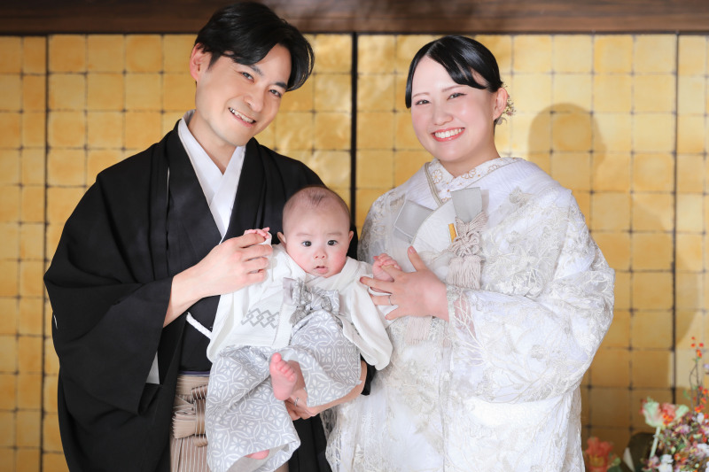 お揃いの衣装で