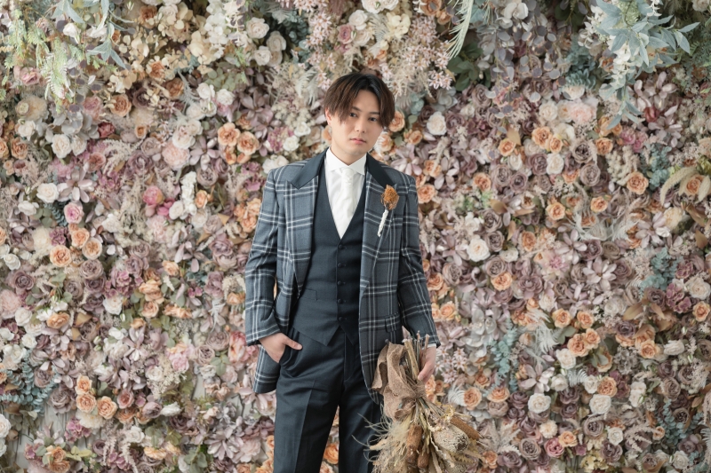 ご新郎様のソロショット