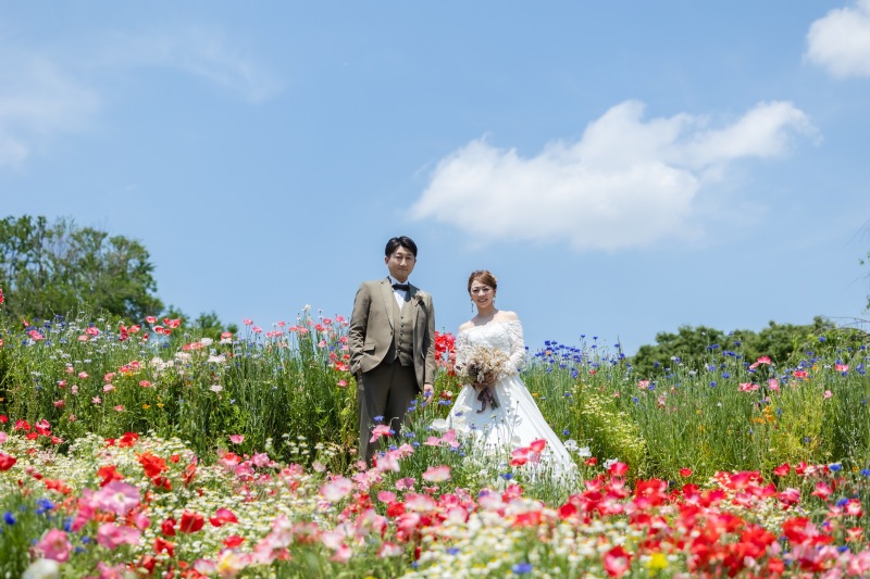 初夏の光と花々に包まれて