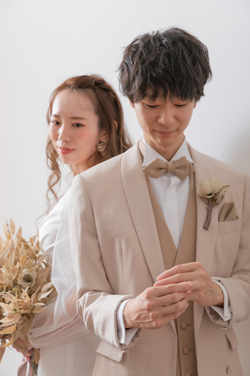 ご新郎様にフォーカスして