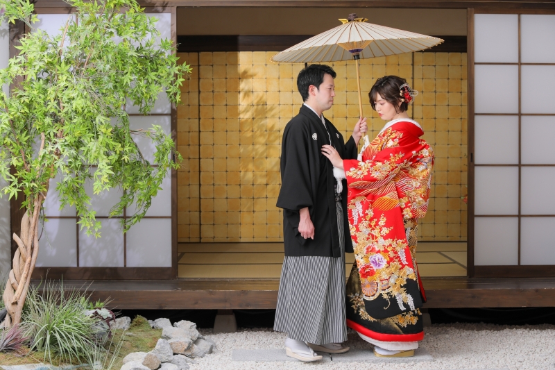 和を堪能！屋内庭園で2着プラン！3