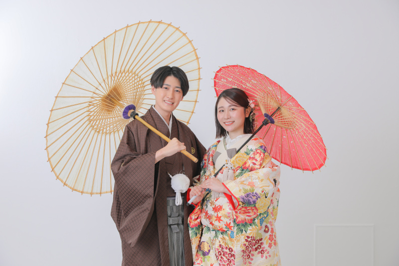 和装スタジオで2着撮影しました!