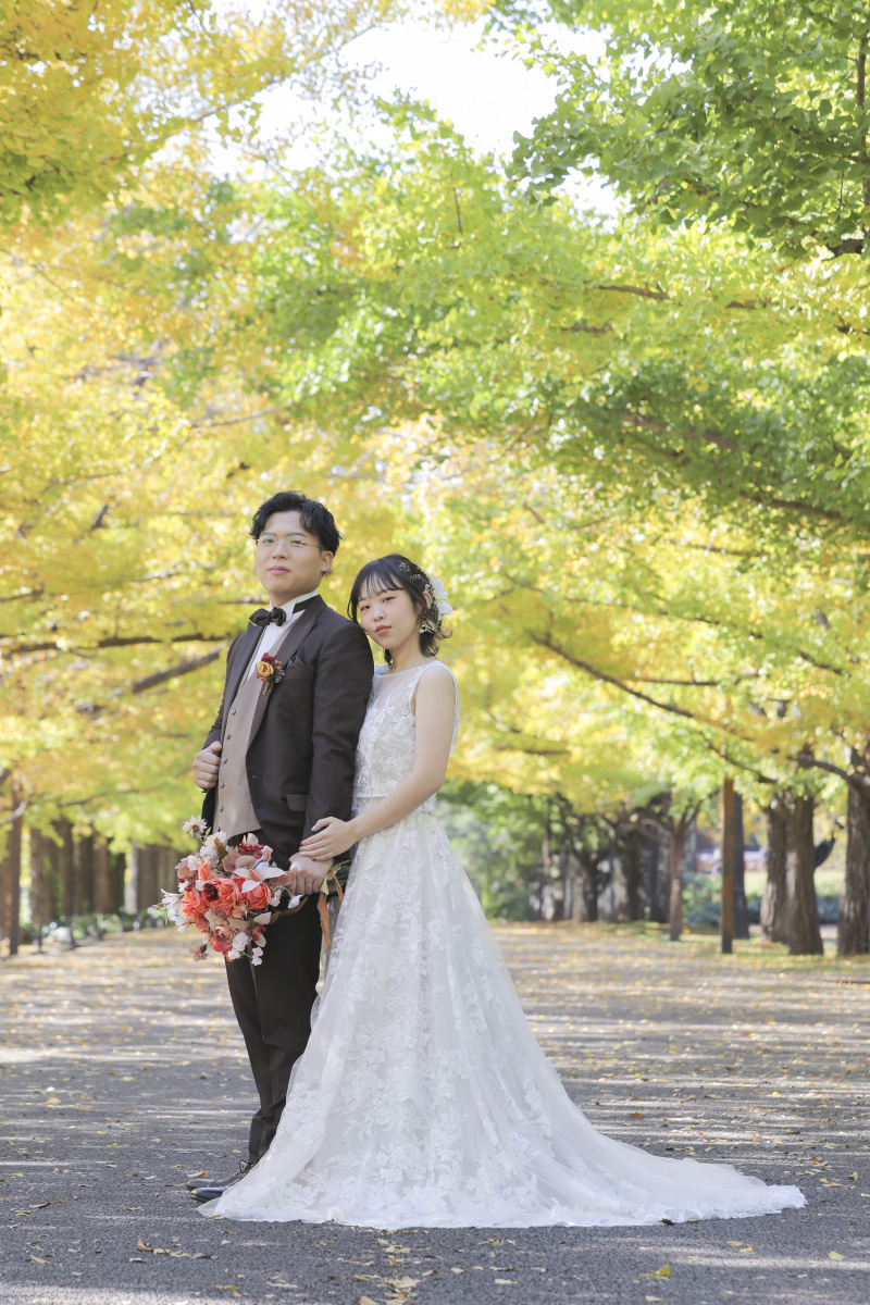 武藤園田W指名でイチョウ並木に行ってきました!