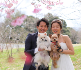 わんちゃんと♪