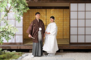 屋内庭園スタジオで！