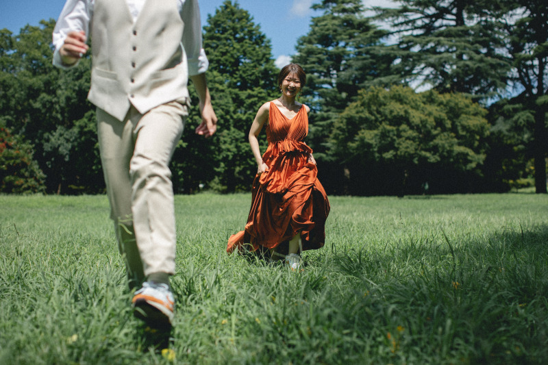 新郎さん早い!!