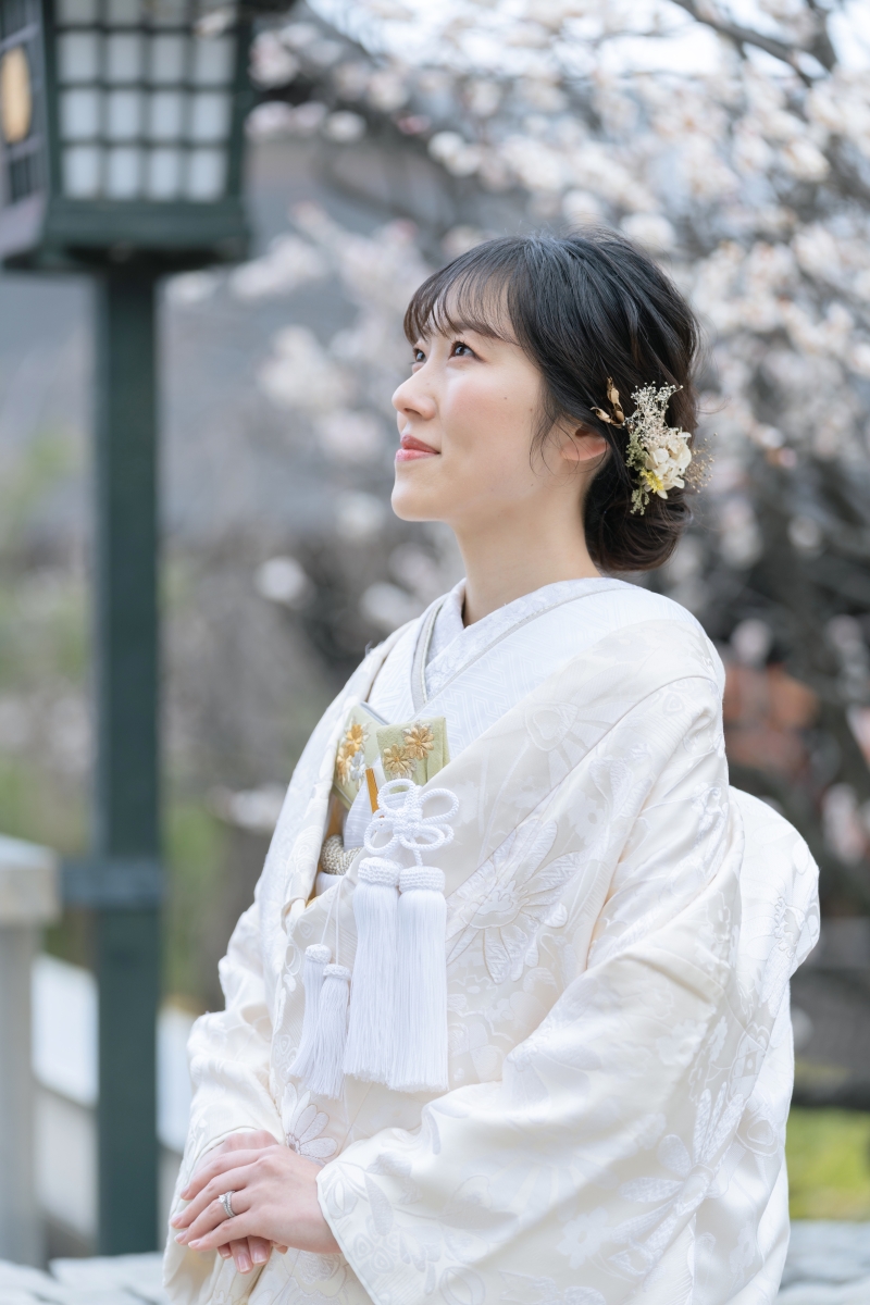 ご新婦様のソロショット